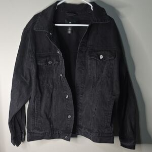 Mens H&M Black Demin Jacket